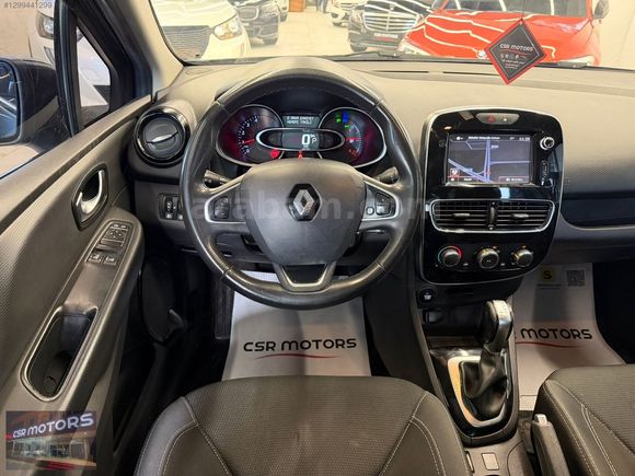 CSR MOTORS-2017 RENAULT CLİO 1.5 DCİ TOUCH -LED-EDC-143.000KM