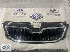 Skoda Octavia 20132017 Sıfır Ön Panjur 5E0853653