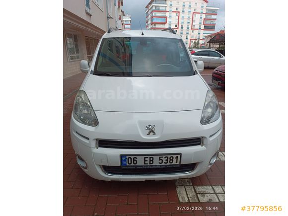İLK Sahibinden (HATASIZ-KAZASIZ) 94.300 km Peugeot Partner 1.6 HDI Allure 2015 Model