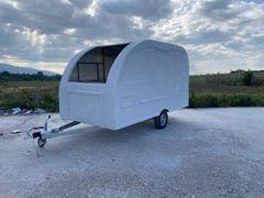 FİBERGLAS ÜRETİCİSİNDEN GERÇEK MONOBLOK ÇEKME KARAVAN. ORJİNAL TEK PARÇA!