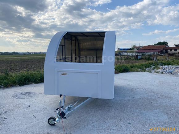 FİBERGLAS ÜRETİCİSİNDEN GERÇEK MONOBLOK ÇEKME KARAVAN. ORJİNAL TEK PARÇA!