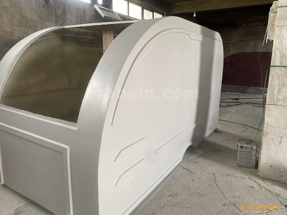 FİBERGLAS ÜRETİCİSİNDEN GERÇEK MONOBLOK ÇEKME KARAVAN. ORJİNAL TEK PARÇA!