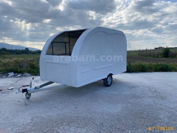 FİBERGLAS ÜRETİCİSİNDEN GERÇEK MONOBLOK ÇEKME KARAVAN. ORJİNAL TEK PARÇA!