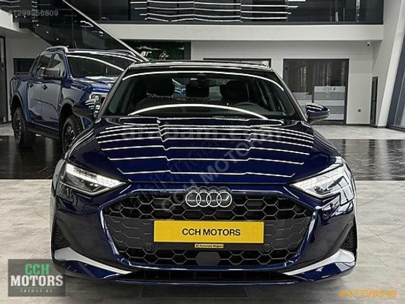 CCH MOTORS/2024 AUDİ A3 SEDAN 35TFSI HYBRID/MAVİ/C.TAVAN/BOYASIZ