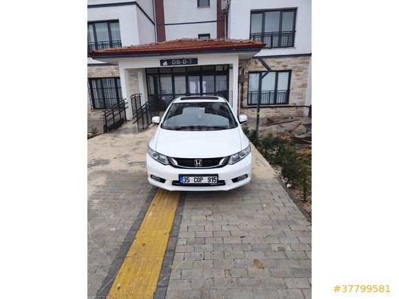 Sahibinden Honda Civic 1.6 i-VTEC ECO Elegance 2015 Model  94000 km Beyaz