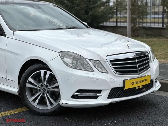 ÇETİNLER AUTO'DAN MERCEDES-BENZ - E250 CDI 4 MATİC - 2012 MODEL