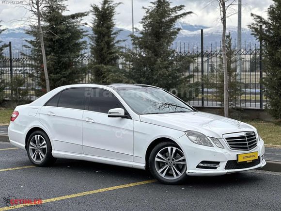 ÇETİNLER AUTO'DAN MERCEDES-BENZ - E250 CDI 4 MATİC - 2012 MODEL