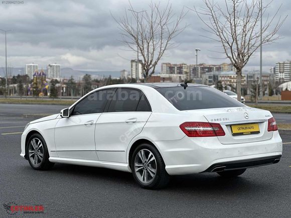 ÇETİNLER AUTO'DAN MERCEDES-BENZ - E250 CDI 4 MATİC - 2012 MODEL