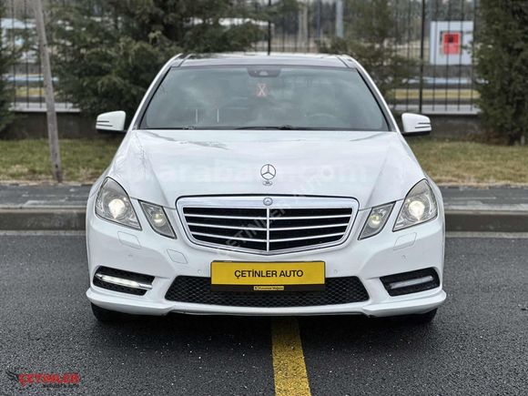 ÇETİNLER AUTO'DAN MERCEDES-BENZ - E250 CDI 4 MATİC - 2012 MODEL