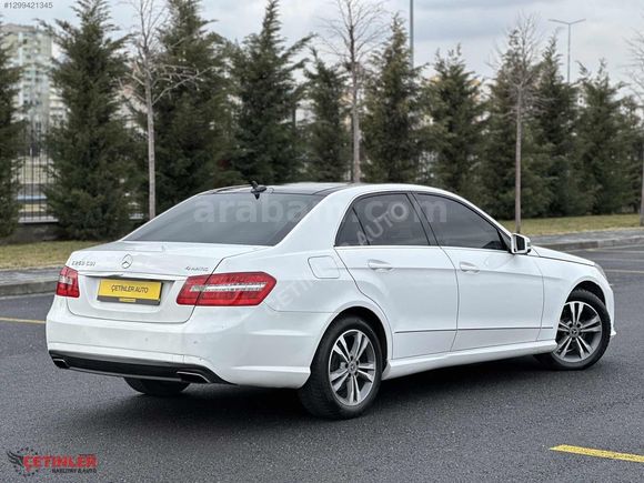 ÇETİNLER AUTO'DAN MERCEDES-BENZ - E250 CDI 4 MATİC - 2012 MODEL