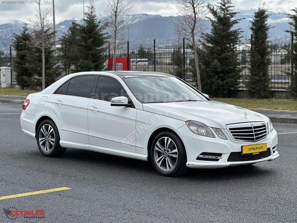 ÇETİNLER AUTO'DAN MERCEDES-BENZ - E250 CDI 4 MATİC - 2012 MODEL