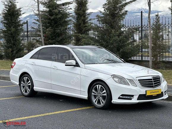 ÇETİNLER AUTO'DAN MERCEDES-BENZ - E250 CDI 4 MATİC - 2012 MODEL