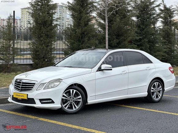 ÇETİNLER AUTO'DAN MERCEDES-BENZ - E250 CDI 4 MATİC - 2012 MODEL