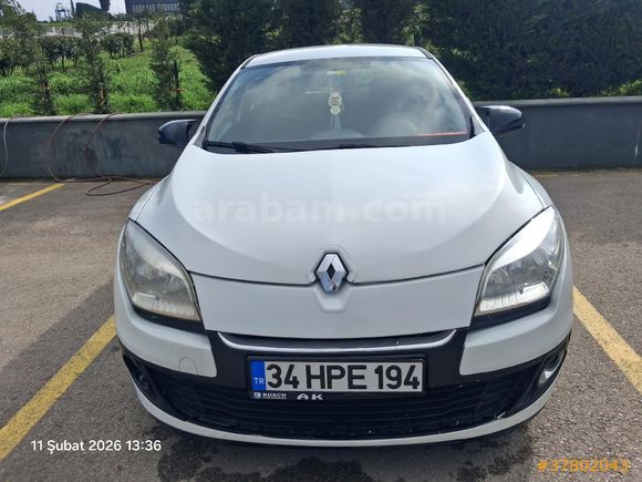 Sahibinden Renault Megane 1.5 dCi Touch 2013 Model  210.000 km Beyaz