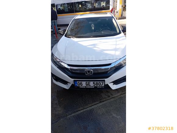 Sahibinden Honda Civic 1.6 i-VTEC Executive 2019 Model Ankara 91.000 km Beyaz