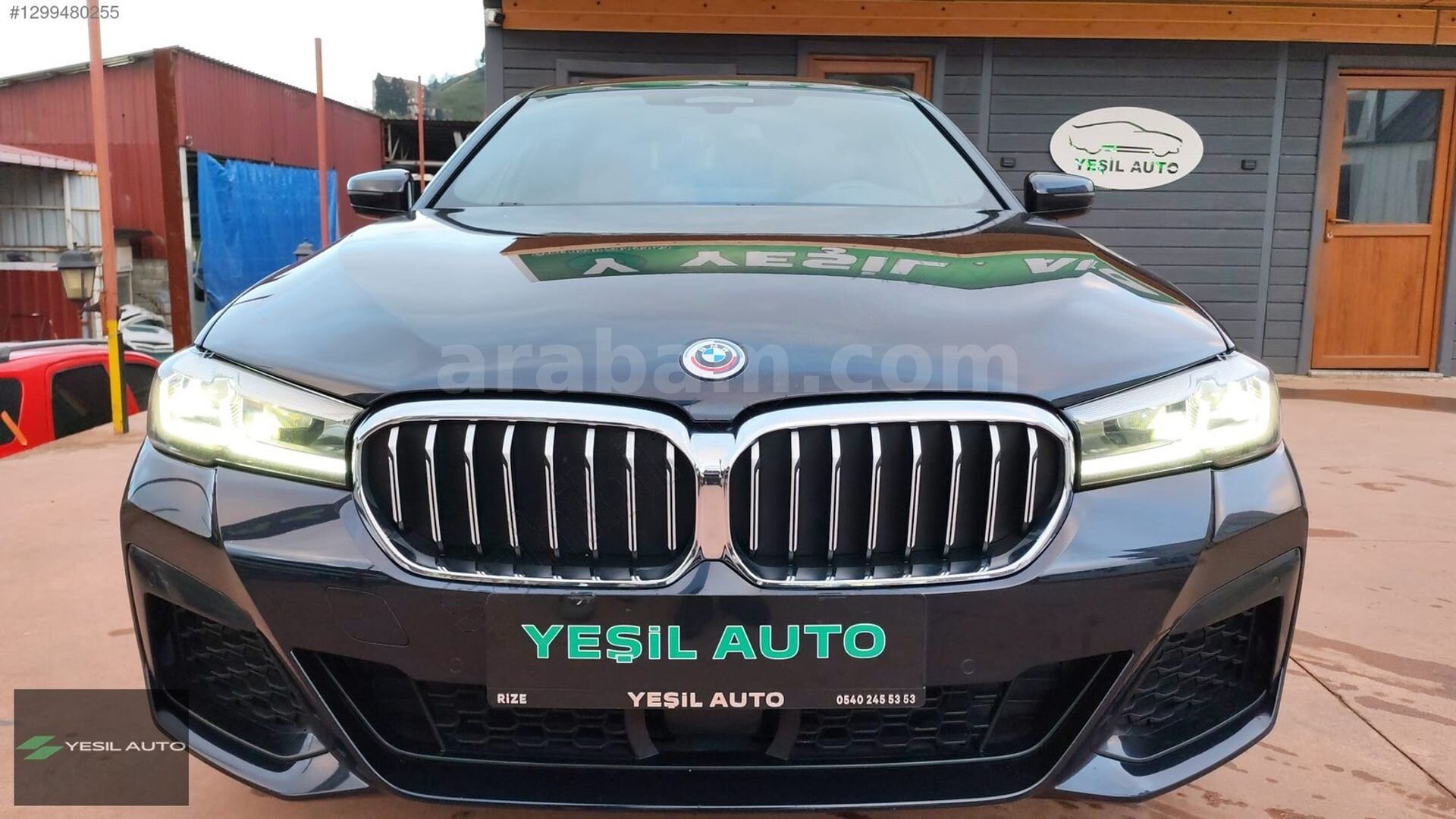 Galeriden BMW 5 Serisi 520i 50th Year M Edition 2023 Model Rize 61.000 km Siyah 2