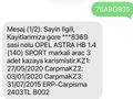 Galeriden Opel Astra 1.4 T Cosmo 2015 Model Kars