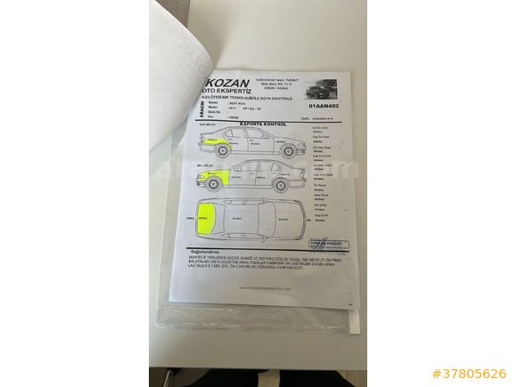 Sahibinden Seat Ibiza 1.4 Reference 2015 Model