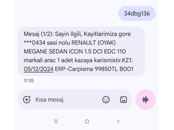 Sahibinden Acil Satılık Renault Megane 1.5 dCi Icon 2018 Model