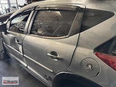 PEUGEOT 207 SW SOL ARKA KAPI BOYASIZ DOLU
