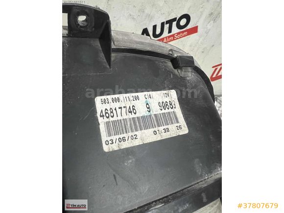 DOBLO 1.9 DÜZ GÖSTERGE PANELİ 46817746