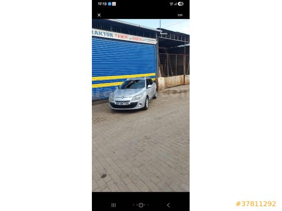 Sahibinden Renault Megane 1.5 dCi Sport Tourer Privilege 2011 Model  345.000 km Gri (Gümüş)