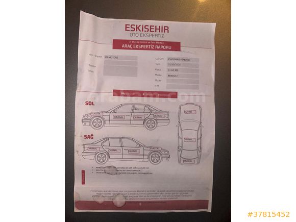 Sahibinden Renault Clio 1.4 Alize 2006 Model Eskişehir