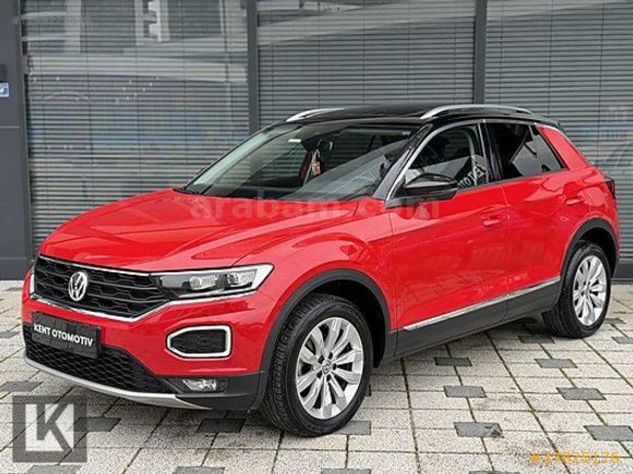 T-ROC HİGHLİNE ÇİFT RENK CAM TAVAN HATASIZ 73 BİN KM