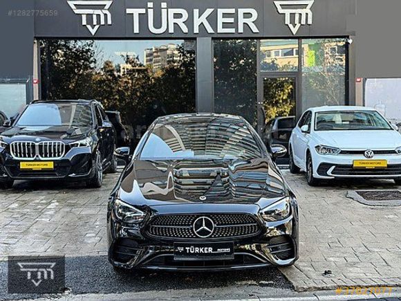 2022 MERCEDES E300D AMG-4MATIC-BAYİ-VAKUM-BURMESTER-52000KM