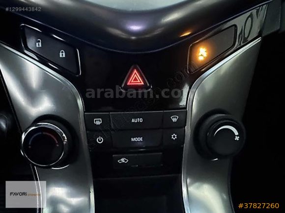 FAVORİ OTOMOTİV 2013 CRUZE 1.6 SPORT PLUS OTOMATİK/SUNROOF
