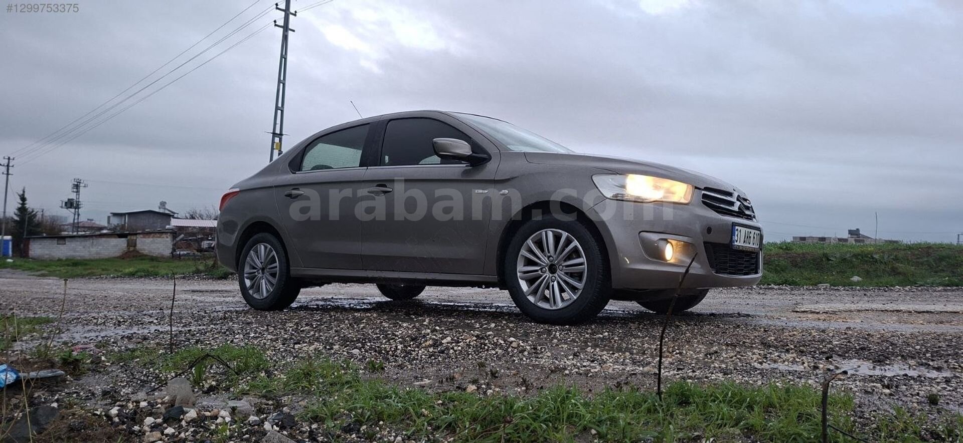 CITROEN C-ELYSEE 2013 MODEL 1.2 BENZİNLİ OTOMATİK DÜŞÜK KM 6