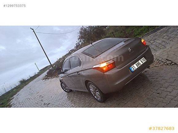 CITROEN C-ELYSEE 2013 MODEL 1.2 BENZİNLİ OTOMATİK DÜŞÜK KM