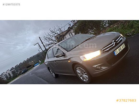 CITROEN C-ELYSEE 2013 MODEL 1.2 BENZİNLİ OTOMATİK DÜŞÜK KM