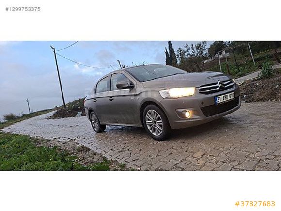 CITROEN C-ELYSEE 2013 MODEL 1.2 BENZİNLİ OTOMATİK DÜŞÜK KM