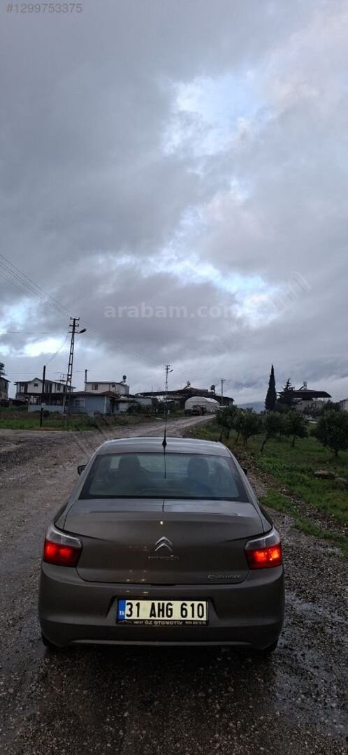 CITROEN C-ELYSEE 2013 MODEL 1.2 BENZİNLİ OTOMATİK DÜŞÜK KM 3