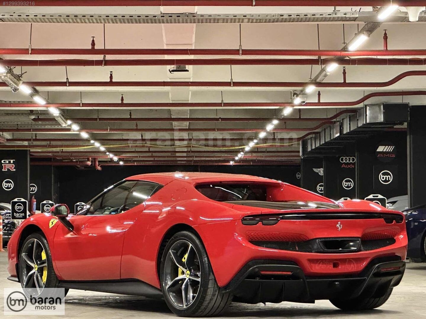 Galeriden Ferrari 296 GTB 2023 Model İstanbul 0 km Kırmızı 5