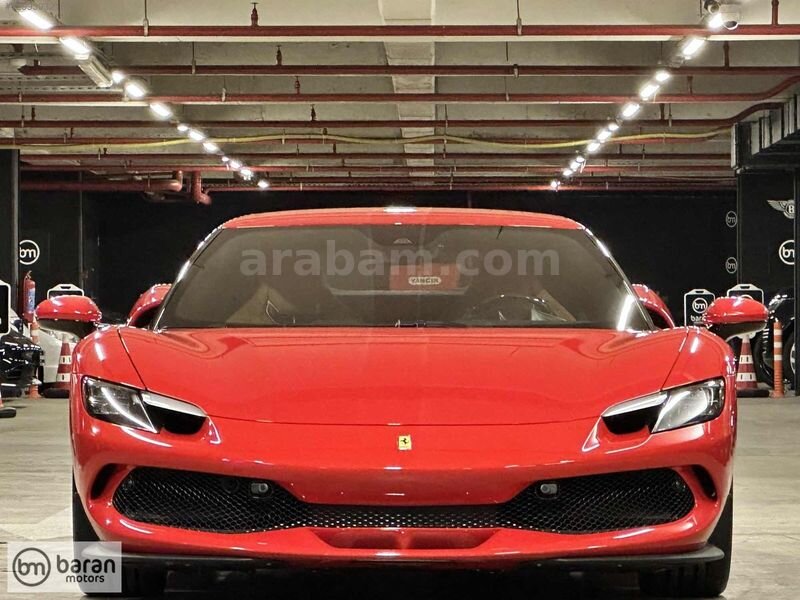 Galeriden Ferrari 296 GTB 2023 Model İstanbul 0 km Kırmızı