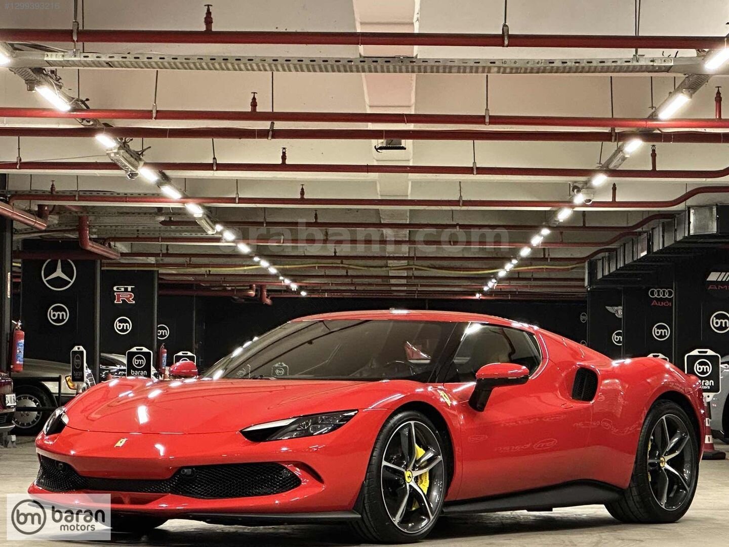 Galeriden Ferrari 296 GTB 2023 Model İstanbul 0 km Kırmızı 2