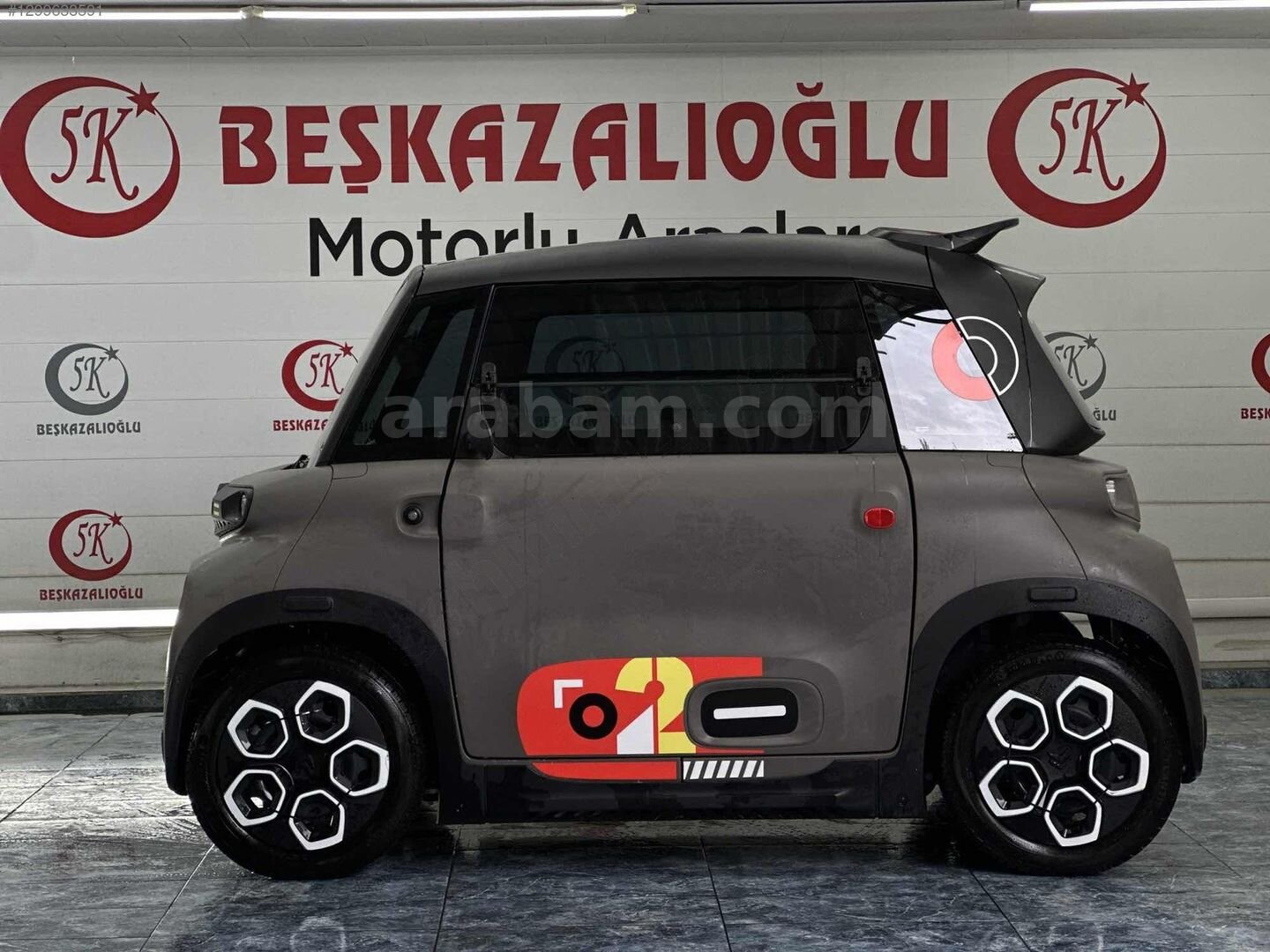 Galeriden Citroen AMİ My Ami Peps 2024 Model Muğla 6.001 km Gri 4