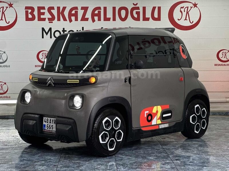 Galeriden Citroen AMİ My Ami Peps 2024 Model Muğla 6.001 km Gri