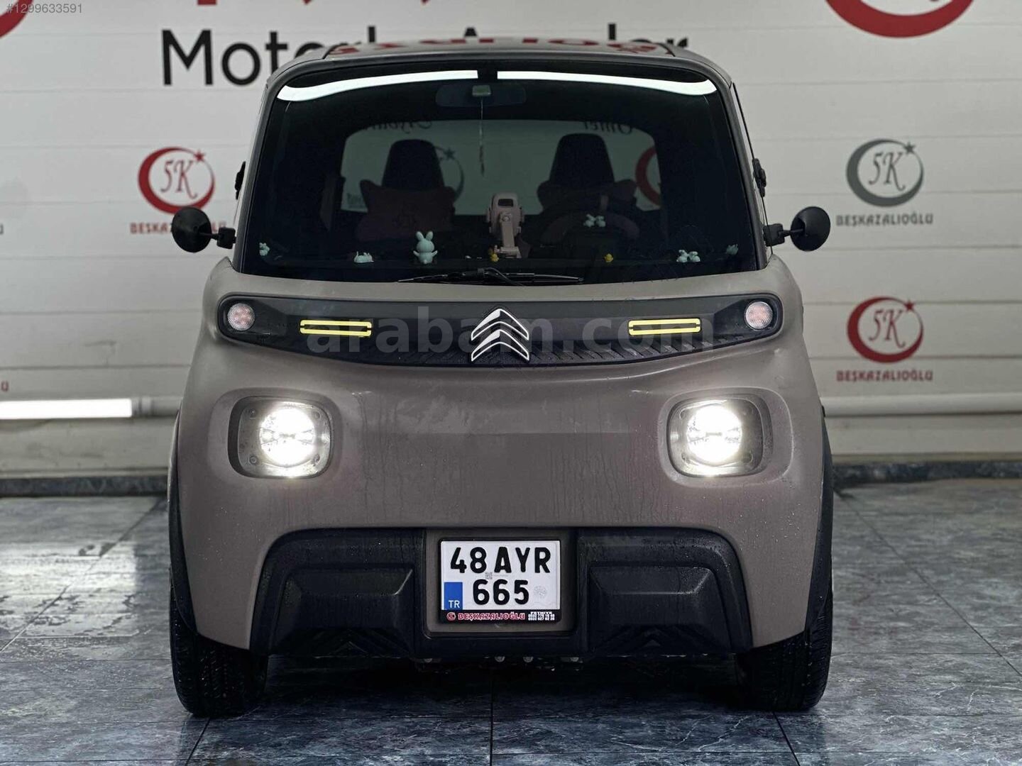 Galeriden Citroen AMİ My Ami Peps 2024 Model Muğla 6.001 km Gri 2