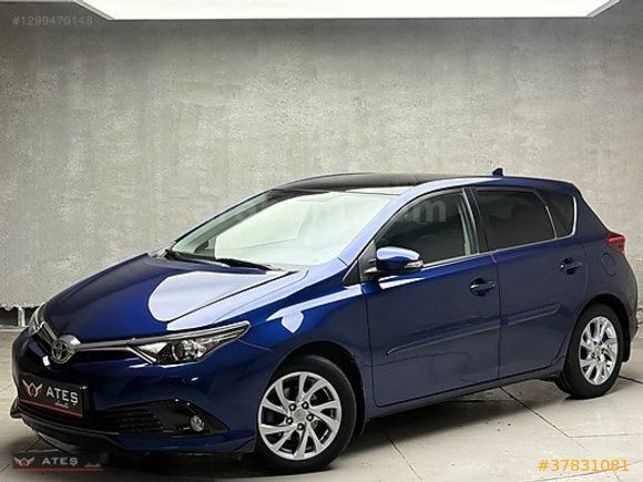 DEĞİŞENSİZ YENİ KASA TOYOTA AURİS 1.6 ACTİVE SKYPACK 1.29 KREDİ
