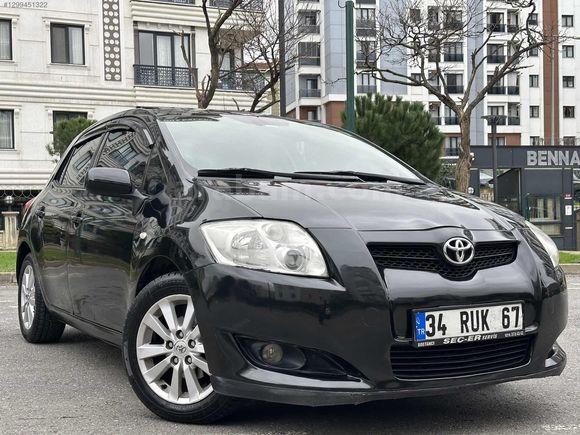 2008 KUSURSUZ TEMİZLİKTE SUNROOFLU TOYOTA AURİS 1.6 OTOMATİK