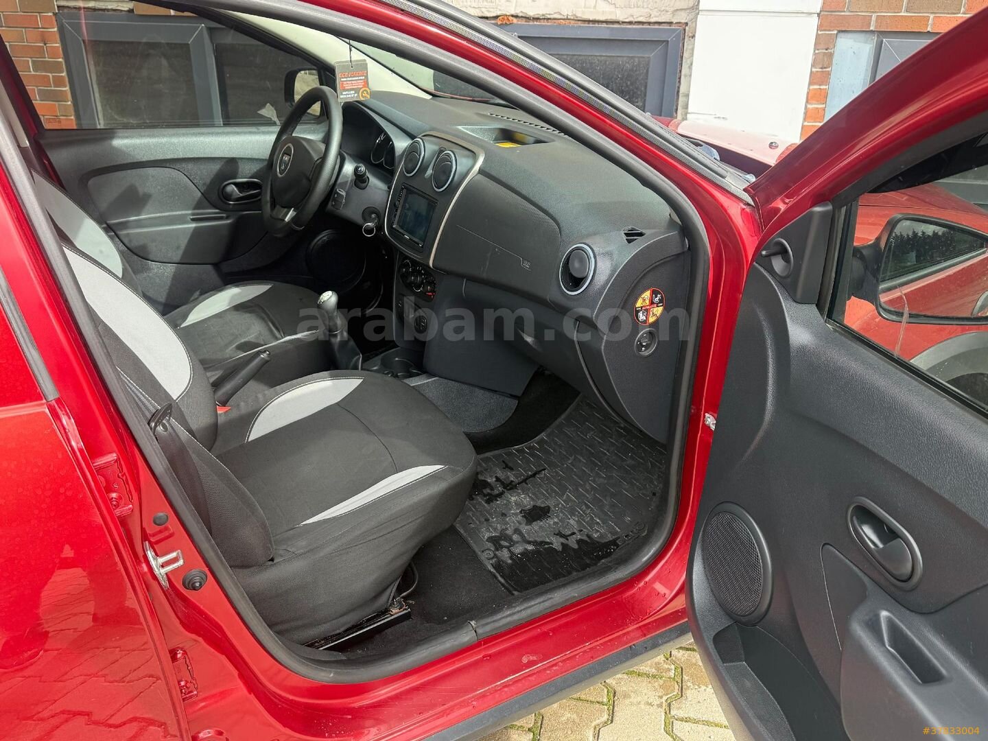 Galeriden Dacia Sandero 1.5 dCi Stepway 2013 Model İzmir 154.000 km Kırmızı 7