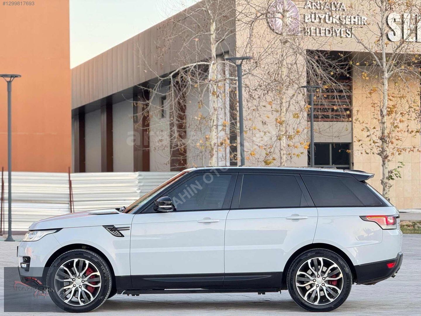 Galeriden Land Rover Range Sport 3.0 SDV6 HSE Dynamic 2015 Model Antalya 245.000 km Beyaz 7