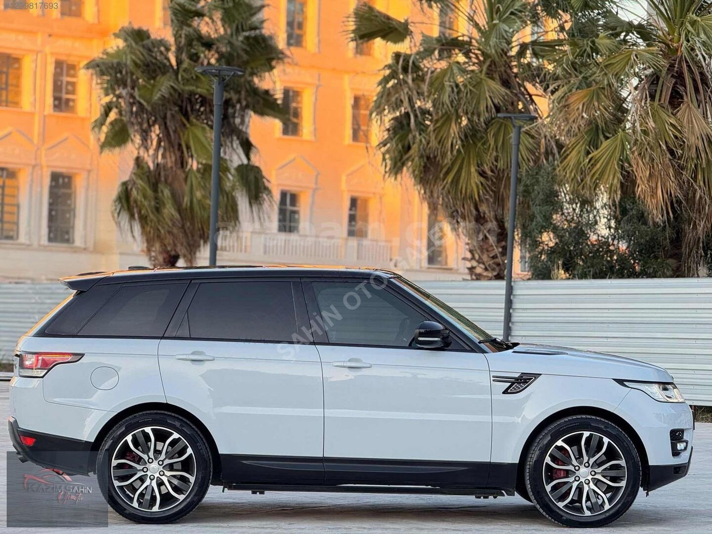 Galeriden Land Rover Range Sport 3.0 SDV6 HSE Dynamic 2015 Model Antalya 245.000 km Beyaz 5