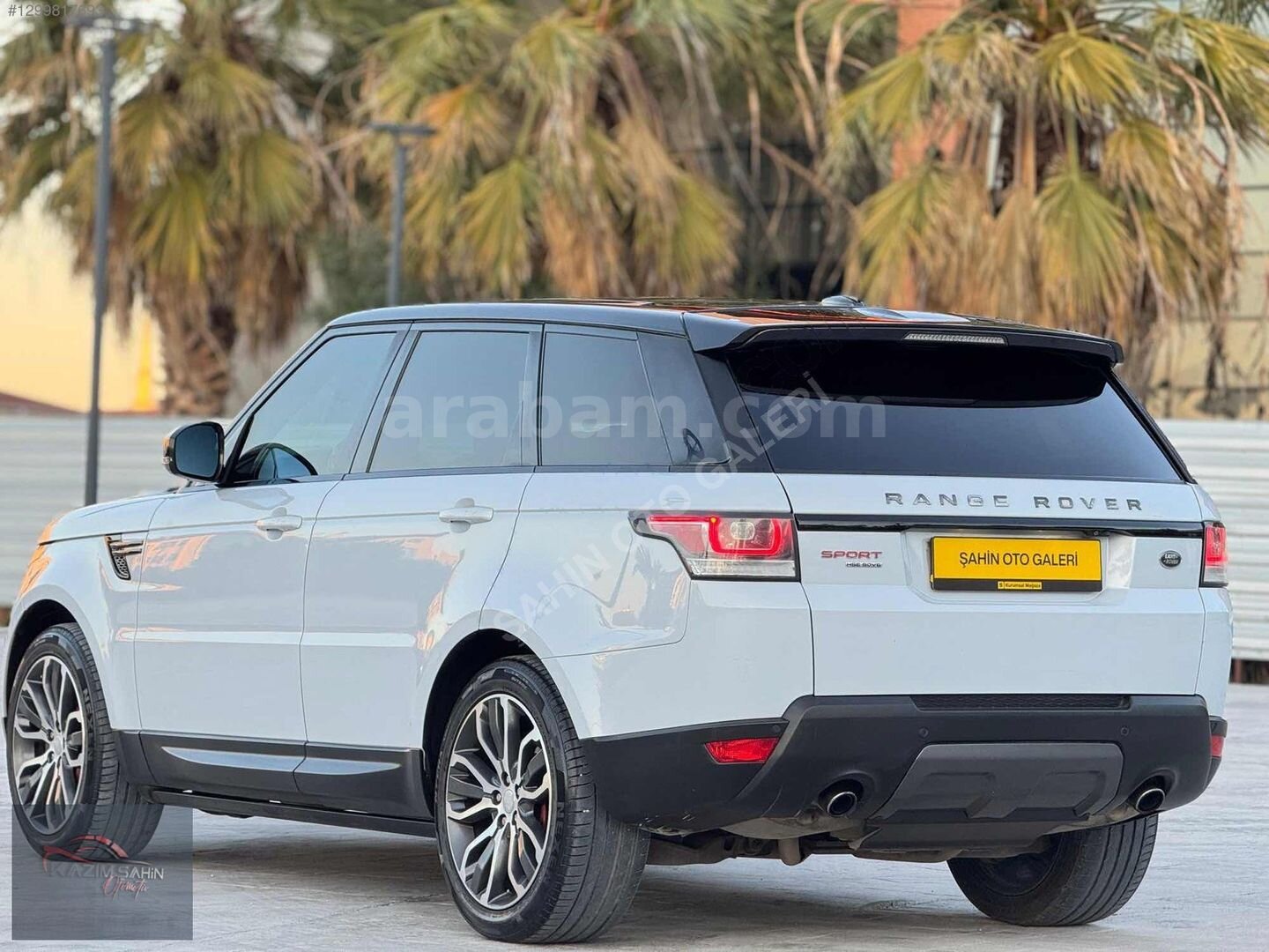 Galeriden Land Rover Range Sport 3.0 SDV6 HSE Dynamic 2015 Model Antalya 245.000 km Beyaz 2