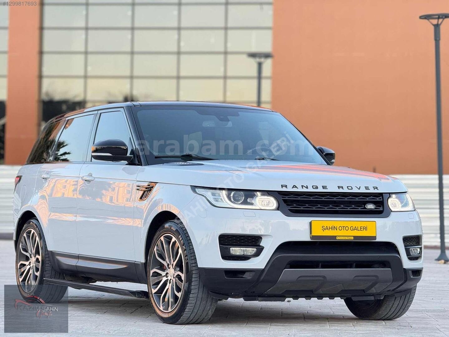 Galeriden Land Rover Range Sport 3.0 SDV6 HSE Dynamic 2015 Model Antalya 245.000 km Beyaz 3