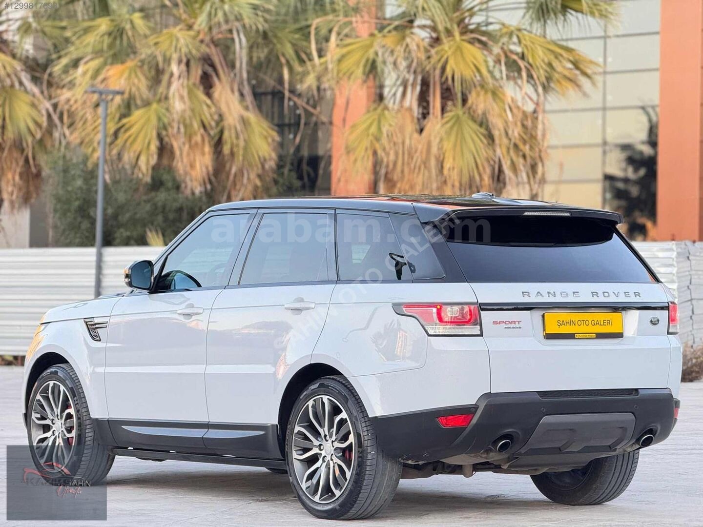 Galeriden Land Rover Range Sport 3.0 SDV6 HSE Dynamic 2015 Model Antalya 245.000 km Beyaz 4