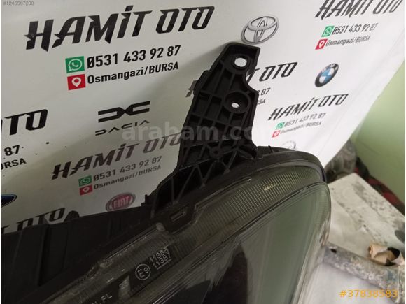 FİAT DOBLO SOL FAR (ORJİNAL)